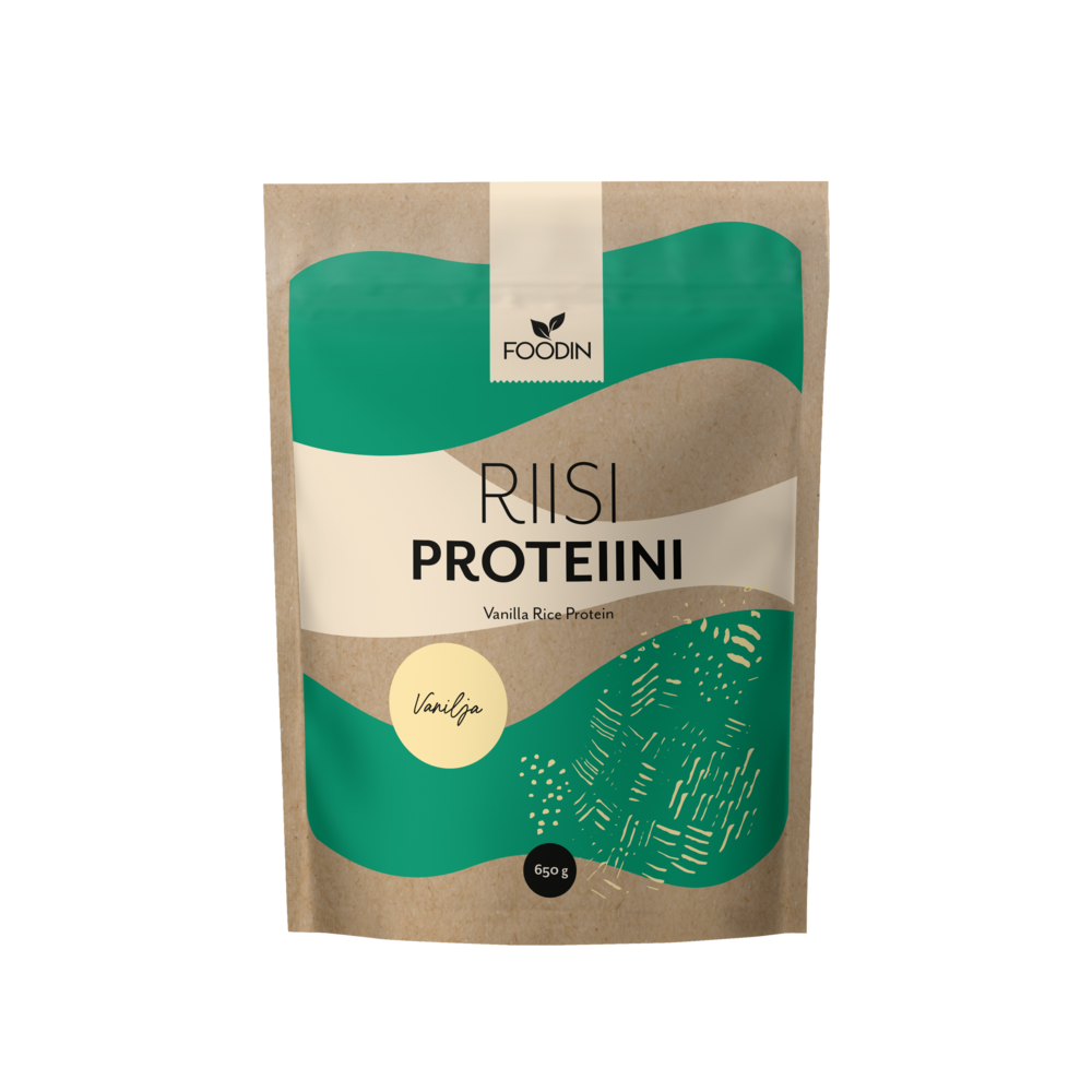 Riisiproteiini, vanilja, 650 g