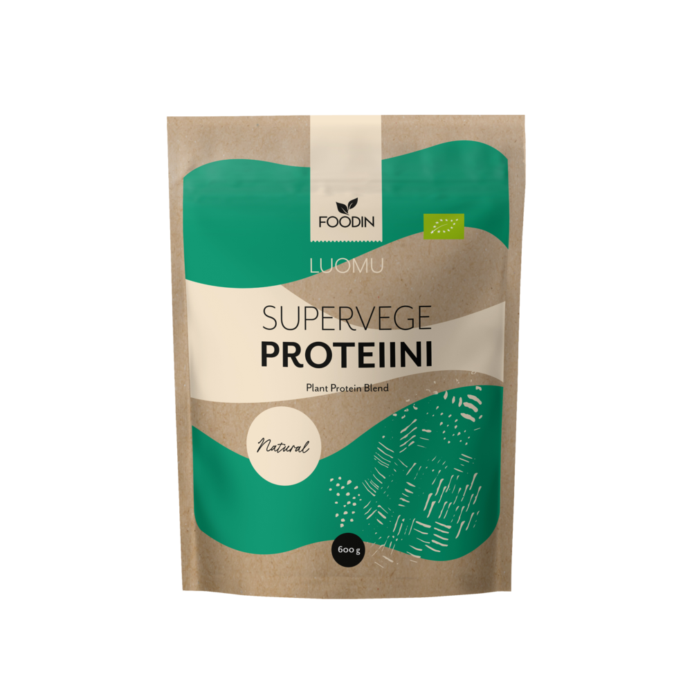 Supervege, kasviproteiinisekoitus, maustamaton, 600 g